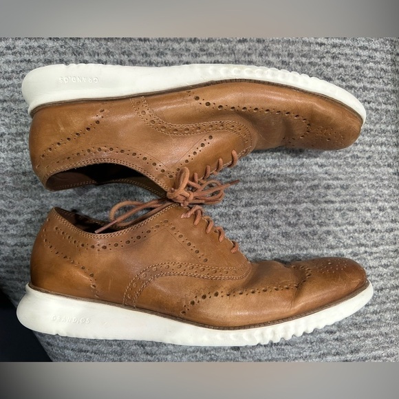 Cole Haan Zerogrand Wing Oxford British Tan Leather, size 13! - Picture 5 of 7